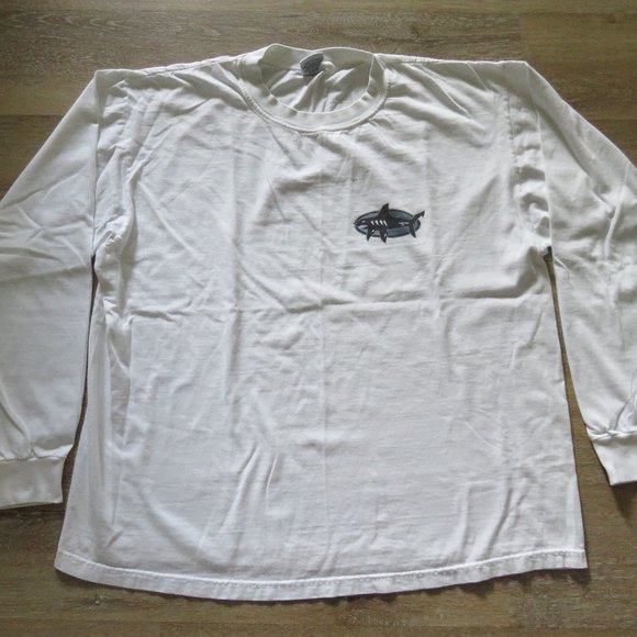 Shirts Vintage Crazy Shirts Long Sleeve Tshirt San Francisco Shark